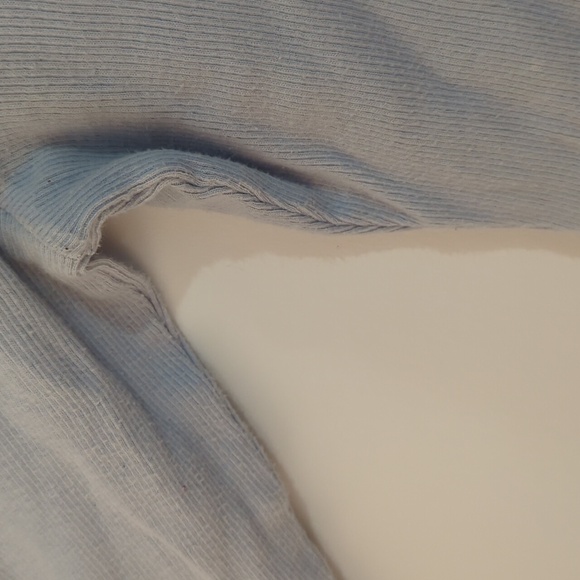 Basic Levi Blue Turtle Neck Ribbed - Picture 3 of 4